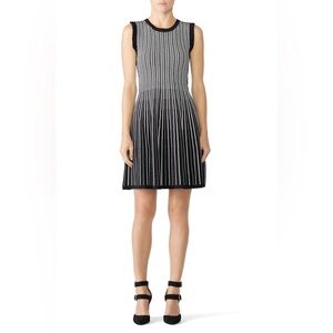 Kate Spade New York Striped Textured Sweater Dress, S